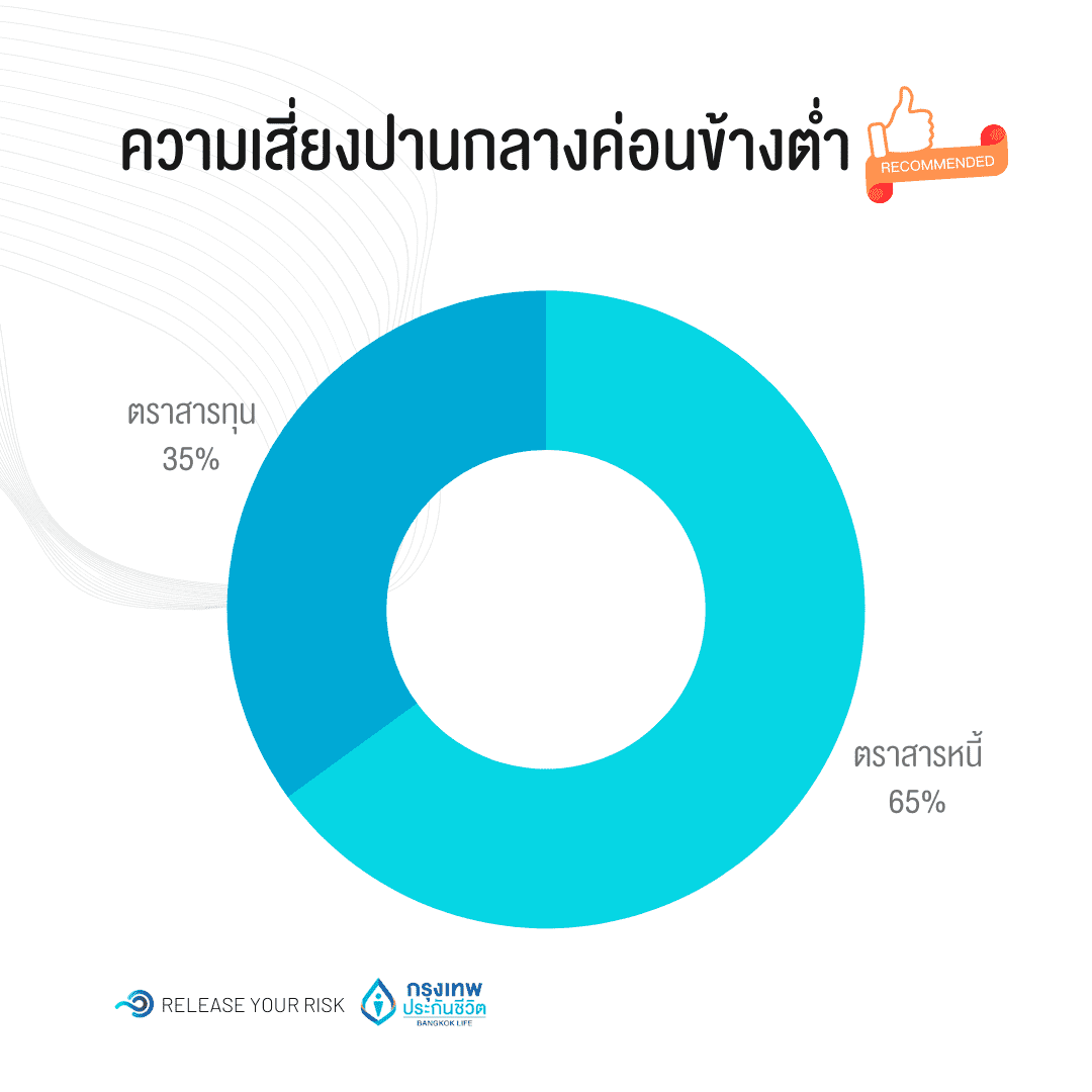ความเสี่ยงปานกลางค่อนข้างต่ำ (แนะนำ)