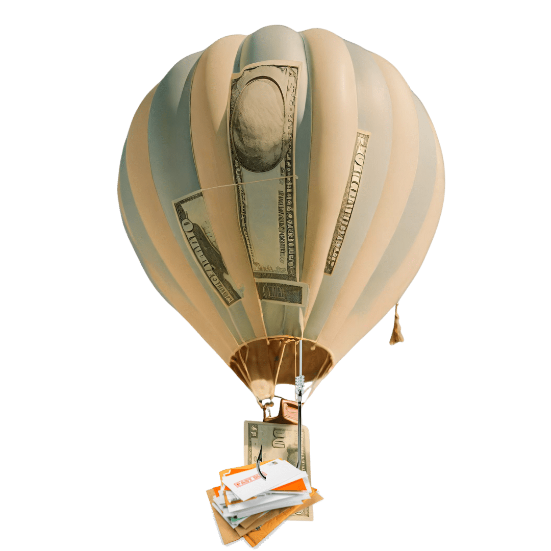 Balloon with debt Balloon with debt